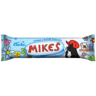 Carla Mikeš mléčná tyčinka s bílou náplní 35 g – Sleviste.cz