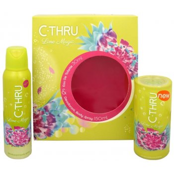 C-THRU Lime Magic EDT 30 ml + deospray 150 ml dárková sada