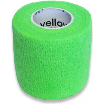 yellowBAND Kohezivní obinadlo 5 cm neonově zelená – Zboží Mobilmania