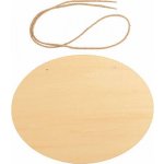 Fotorámeček na zavěšení překližka ovál - 30 x 23 cm sublimace termotransfer – Zboží Mobilmania