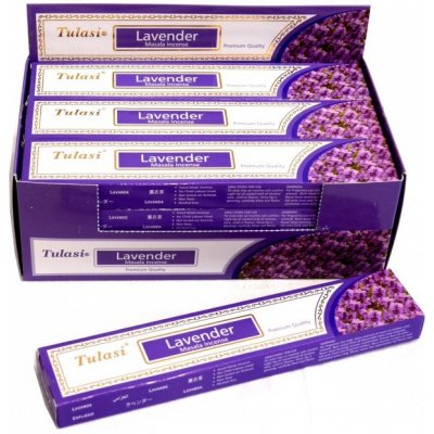 Tulasi vonné tyčinky Essence Lavender Masala 20 ks – Hledejceny.cz