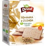Druid Křehké plátky Bio pohanka a quinoa 100 g – Zboží Dáma