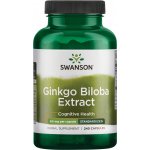 Swanson Ginkgo Biloba Extract, 60 mg, 240 kapslí – Hledejceny.cz