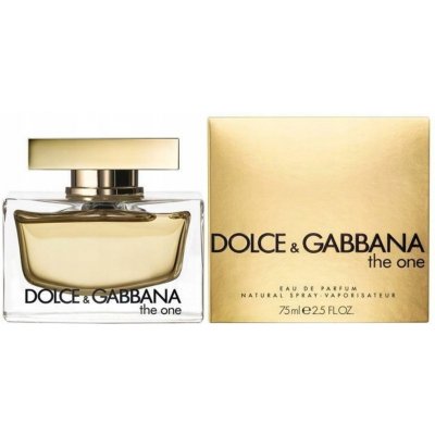 Dolce and Gabbana The One parfémovaná voda dámská 75 ml – Zboží Mobilmania