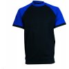 Pánské Tričko Trička krátký rukáv tričko s krátkým rukávem OLIVER černo-modré