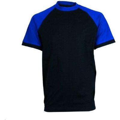 Trička krátký rukáv tričko s krátkým rukávem OLIVER černo-modré – Zboží Mobilmania