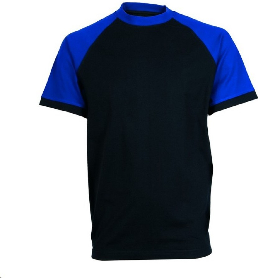 Trička krátký rukáv tričko s krátkým rukávem OLIVER černo-modré