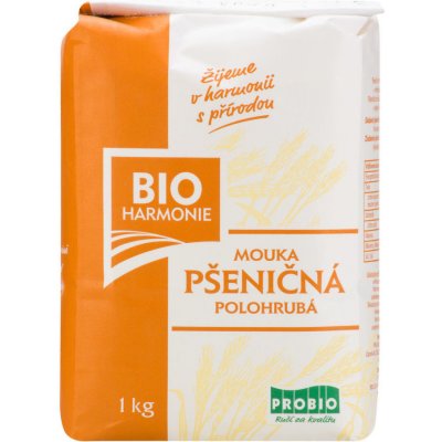 Country Life Mouka pšeničná polohrubá 1 kg BIO PROBIO 1 kg – Hledejceny.cz