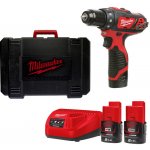 Milwaukee m12 bdd-202c 4933441915 – Zboží Mobilmania