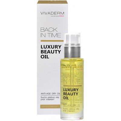 Vivaco Luxury beauty oil suchý pleťový olej proti vráskám 30 ml – Zboží Dáma