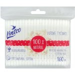 Linteo Papírové Vatové tyčinky 100% natural 160 ks – Zbozi.Blesk.cz