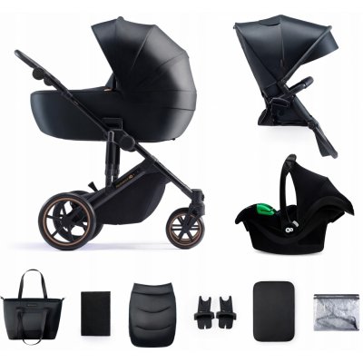 Kinderkraft Prime 2 3v1 Premium Venezian Black 2024 – Zboží Dáma