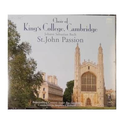 Johann Sebastian Bach - St. John Passion 2 CD + DVD – Hledejceny.cz