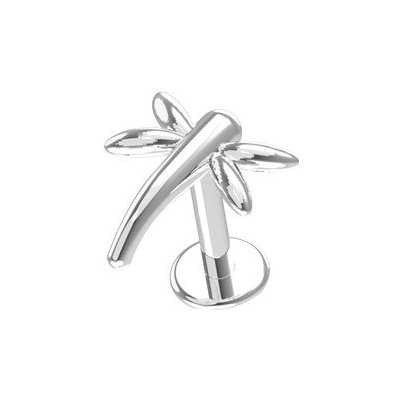 Šperky4U Labreta piercing do brady vážka LB042 – Sleviste.cz