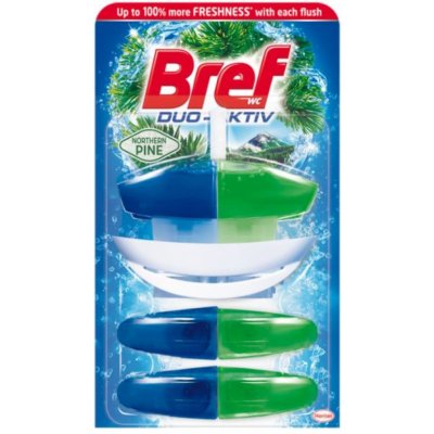 Bref WC Duo Aktiv Pine náhradní náplň 2 x 50 ml – Zboží Mobilmania