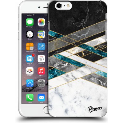 Pouzdro Picasee ULTIMATE CASE Apple iPhone 6 Plus/6S Plus - Black & White geometry – Zboží Mobilmania