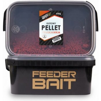 FeederBait pelety Ready For Fish 600 g 2 mm Jahoda