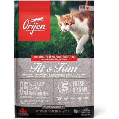 Orijen Fit & TRIM Cat 5,4 kg – Hledejceny.cz