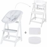 roba 2 v 1 Born Up Zickzack s vnitřní vložkou a redukcí na sedátko bílá – Zboží Dáma