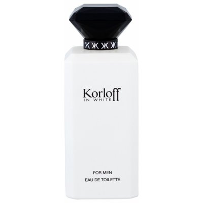 Korloff Korloff in White toaletní voda pánská 88 ml – Zboží Mobilmania
