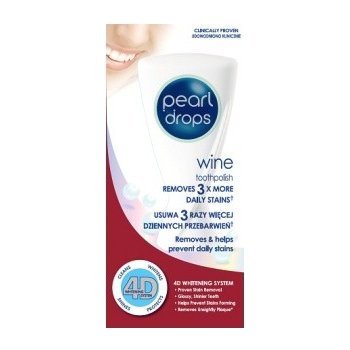 Pearl Drops Wine bělicí zubní pasta proti tmavým skvrnám 50 ml