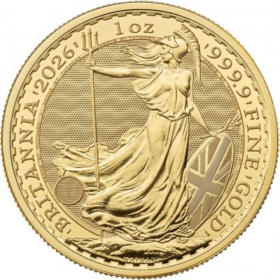 Royal Mint Zlatá mince Britannia Charles III 2026 1 oz – Hledejceny.cz