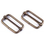 Prima-obchod Posunovač na popruhy šíře 25 mm, barva 3 staromosaz – Hledejceny.cz