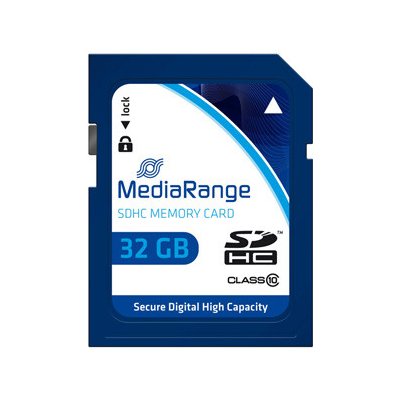 MediaRange SDHC Class 10 32 GB MR964 – Zboží Živě