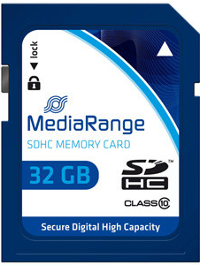 MediaRange SDHC Class 10 32 GB MR964