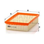 MANN-FILTER Vzduchový filtr C25009 – Hledejceny.cz