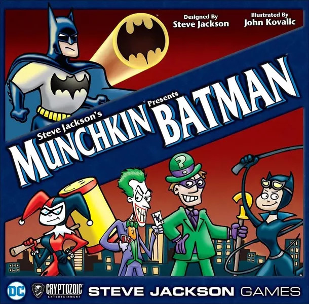 Steve Jackson Games Steve Jackson\'s Munchkin Presents Batman