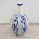 Kare Design Modrobílá keramická váza Casilla 35cm Kare, 35 x 20 cm – Hledejceny.cz
