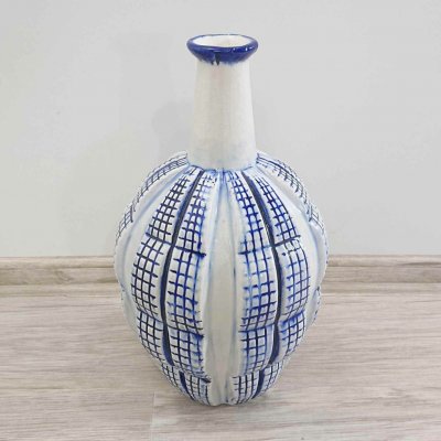 Kare Design Modrobílá keramická váza Casilla 35cm Kare, 35 x 20 cm – Hledejceny.cz