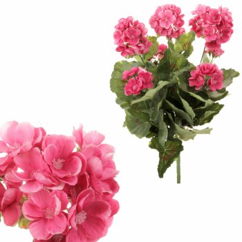 Autronic Muškát puget, barva růžová Květina umělá KT7700-PINK