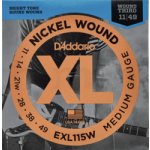 D'addario EXL115W – Zboží Dáma