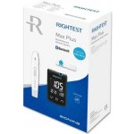 Rightest Max Plus s bluetooth glukometr + autolanceta a lancety v sadě – Zboží Dáma