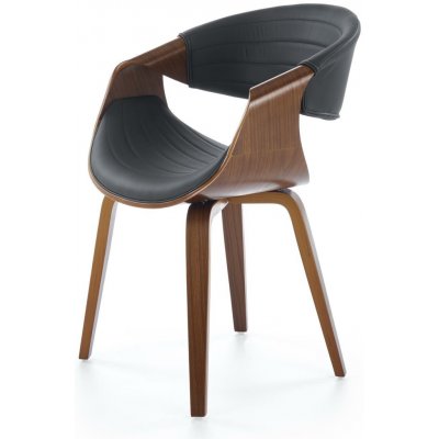 Halmar H-123 ořech / černá – Zboží Dáma