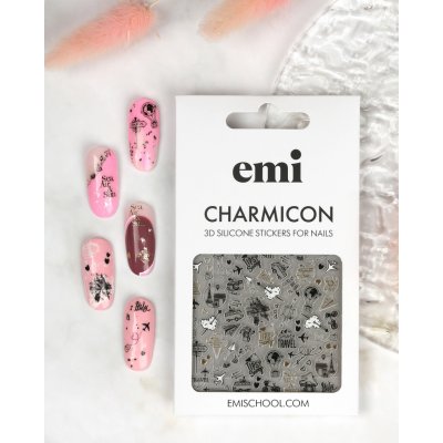 E.Mi Charmicon 3D Silicone Stickers 232 Journey 1 samolepka – Zbozi.Blesk.cz
