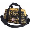 Cestovní taška a batoh Meatfly Pura Vida Mavis Yellow/Black 26 L