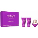 Versace Pour Femme Dylan Purple dámská sada EDP 100 ml + EDP 5 ml + sprchový gel 100 ml + tělové mléko 100 ml – Zboží Dáma