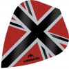 Letka na šipku Mission Alliance-X Union Jack Red / Black F3113