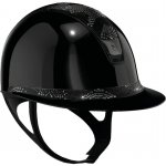 Samshield Jezdecká helma Miss Shield Glossy 2.0 Crystal Intarsia chrome black černá – Hledejceny.cz