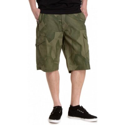 Meatfly pánské šortky Icon shorts 2022 Olive Shade Mono – Zboží Mobilmania