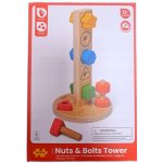 Bigjigs Toys věž s maticemi a šrouby – Sleviste.cz