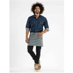 Chaud Devant Kuchařská zástěra Base Grey Denim Grey – Hledejceny.cz
