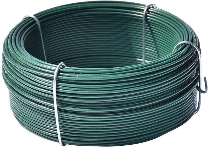 Vázací drát poplastovaný - drát 1,4/2,0 mm, délka 50 m, zelený