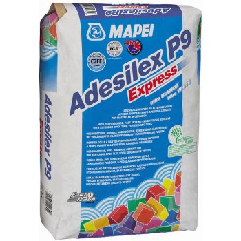 MAPEI ADESILEX P9 EXPRES Cementové lepidlo na obklady a dlažby 25 kg bílé