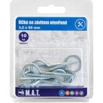 háček se závitem 60x3,2mm Zn (10ks) – Hledejceny.cz