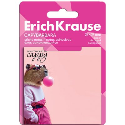Bloček samolepící 75 x 75 mm ErichKrause CapyBarbara 50l – Hledejceny.cz