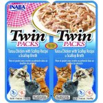 Twin Packs Tuna & Chicken in Scallop Broth 2 x 40 g – Sleviste.cz